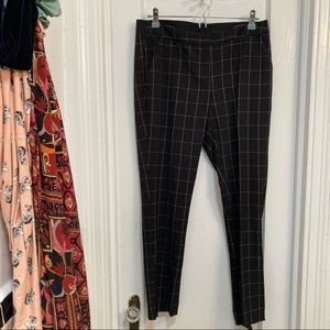 NWOT Window Pane Work Slacks